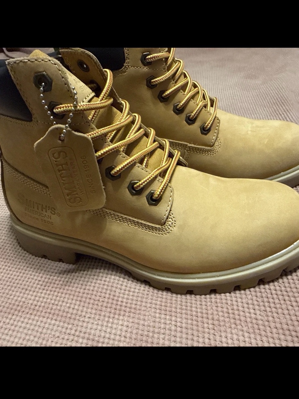 Smith’s Workwear 6” Classic Wheat Boot Size 8 Men Brand New In The Box